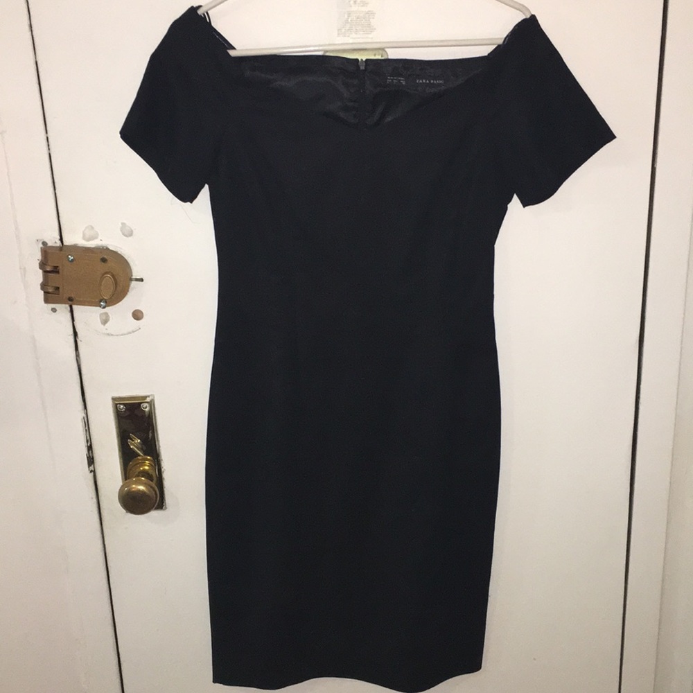 Zara Basic Black Dress